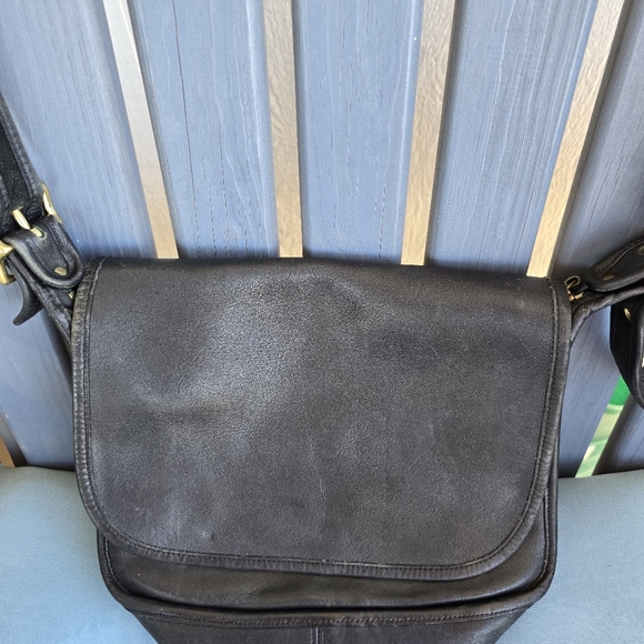 Coach Legacy No F13- 9951Black Leather Crossbody Bag Great Condition 10x11 - Picture 5 of 16